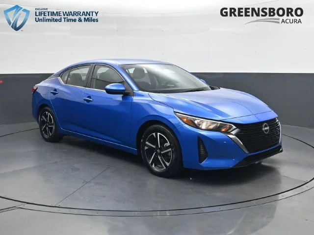 Used 2024 Electric Blue Metallic Nissan SV image 8