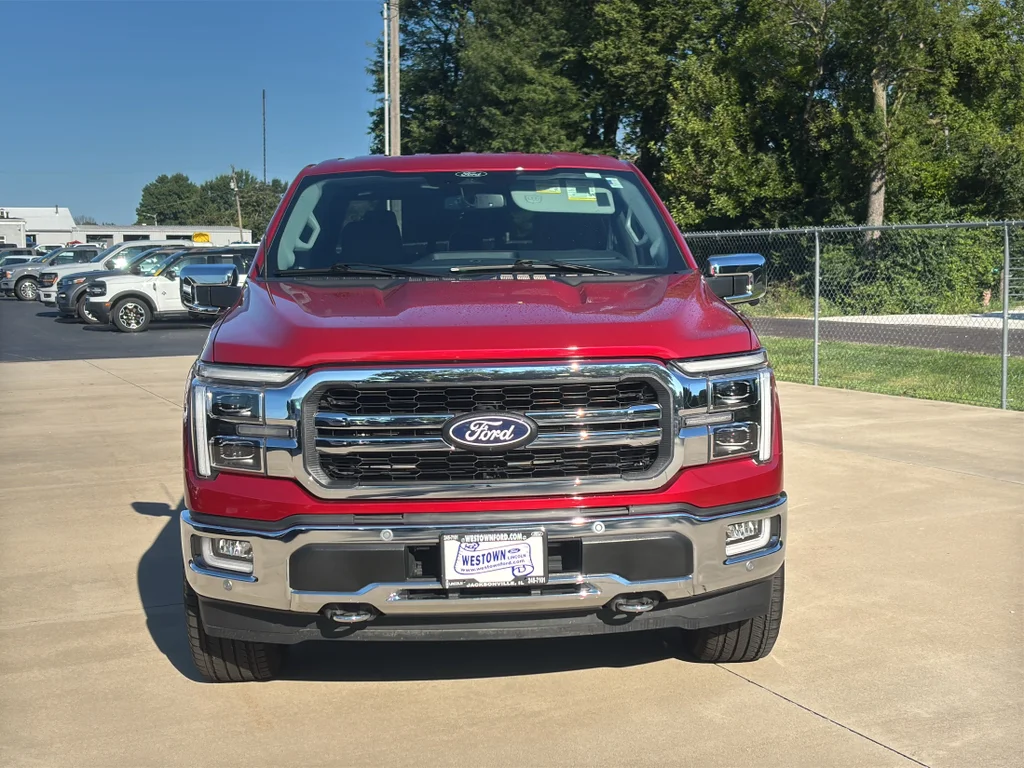 Used 2024 Rapid Red Metallic Tinted Clearcoat Ford LARIAT image 8