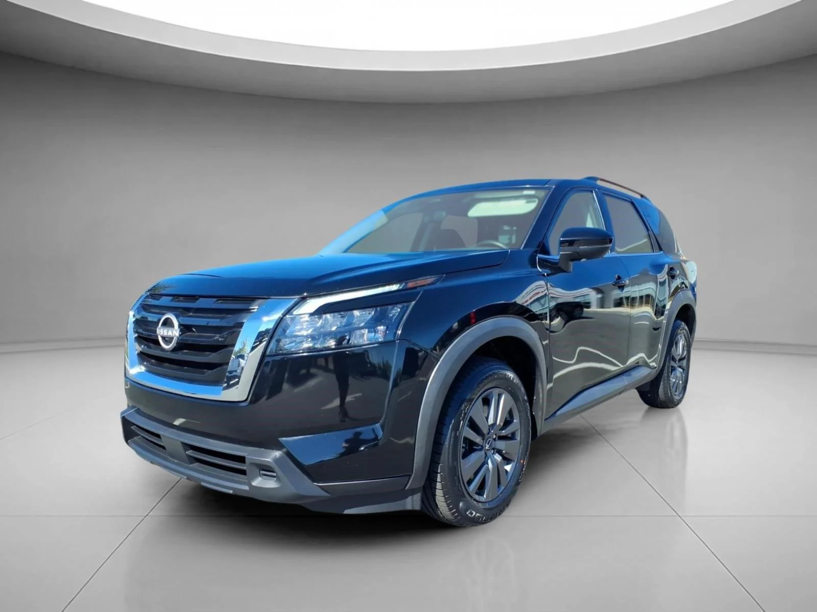 Used 2024 Super Black Nissan SV image 1
