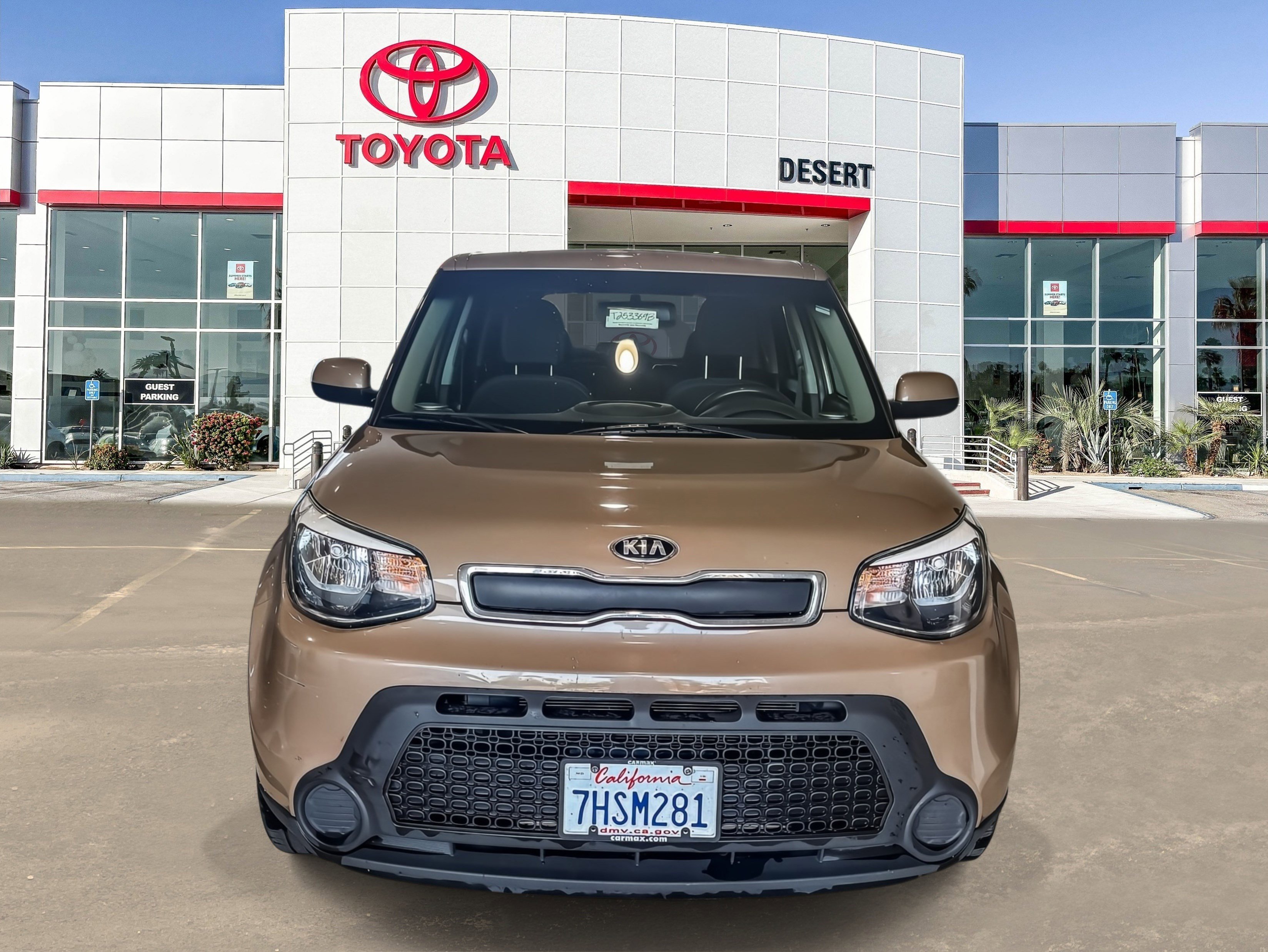 Used 2015 Kia Soul Base with VIN KNDJN2A2XF7152837 for sale in Cathedral City, CA