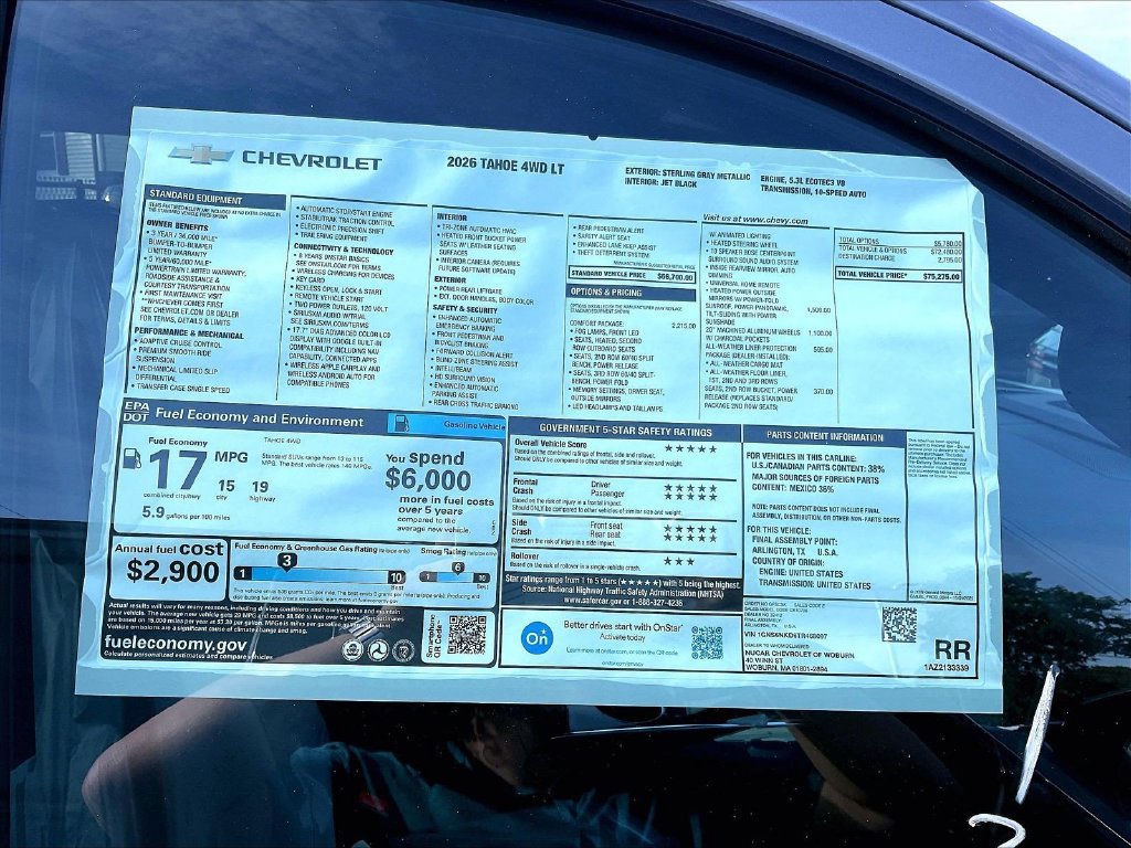 2026 Chevrolet Tahoe LT - Photo 16