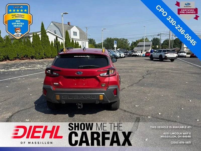Certified Used 2026 Red Subaru Wilderness image 3