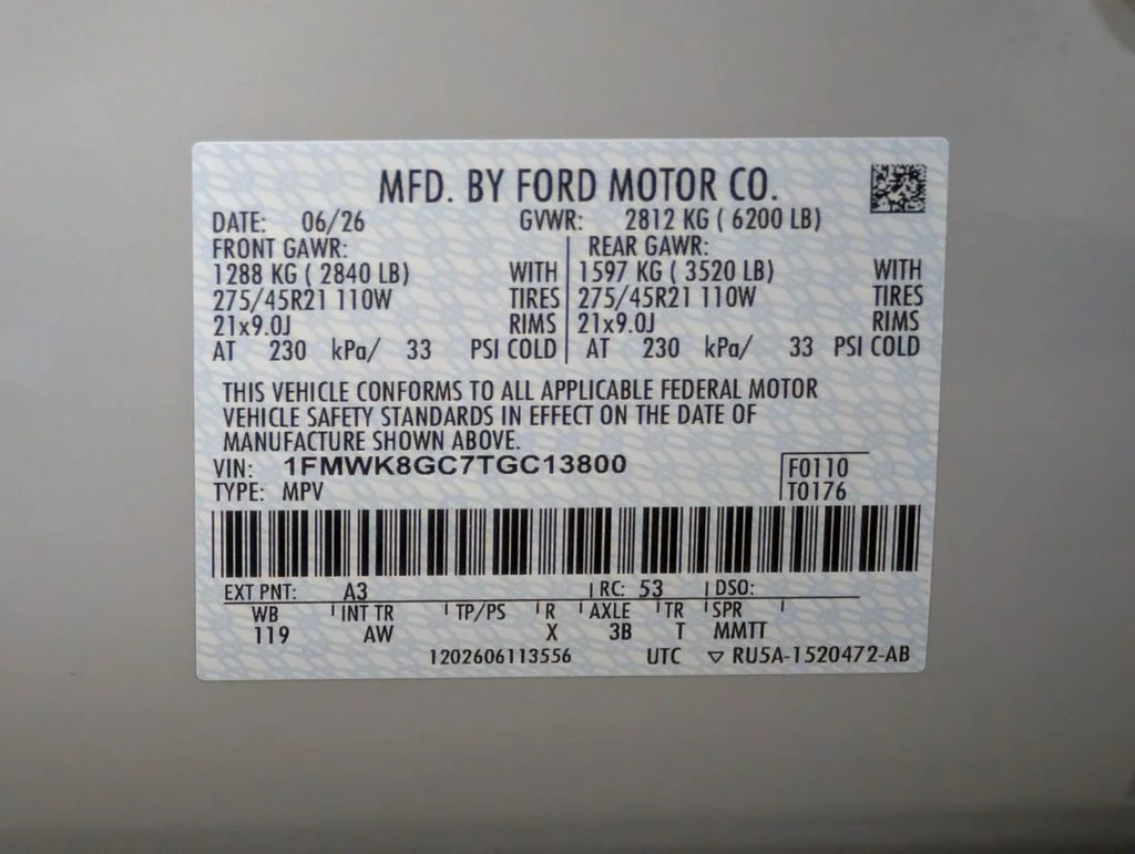 New 2026 Space White Metallic Ford ST image 25
