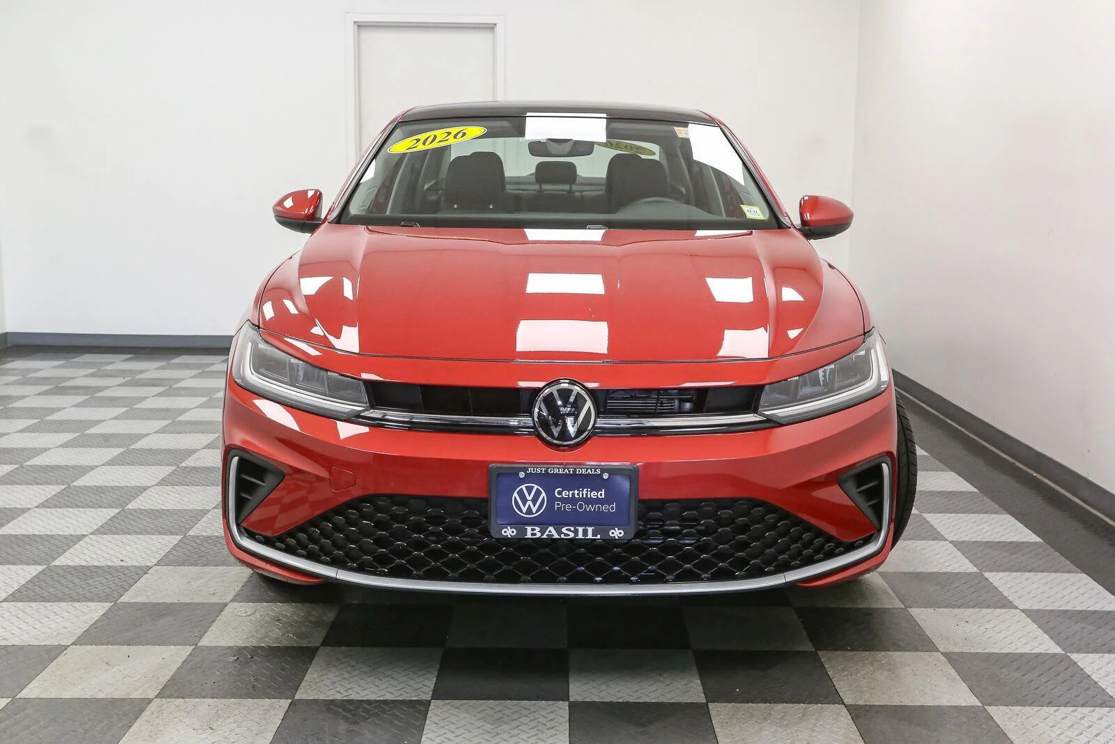 Certified Used 2026 Kings Red Metallic Volkswagen SE image 4