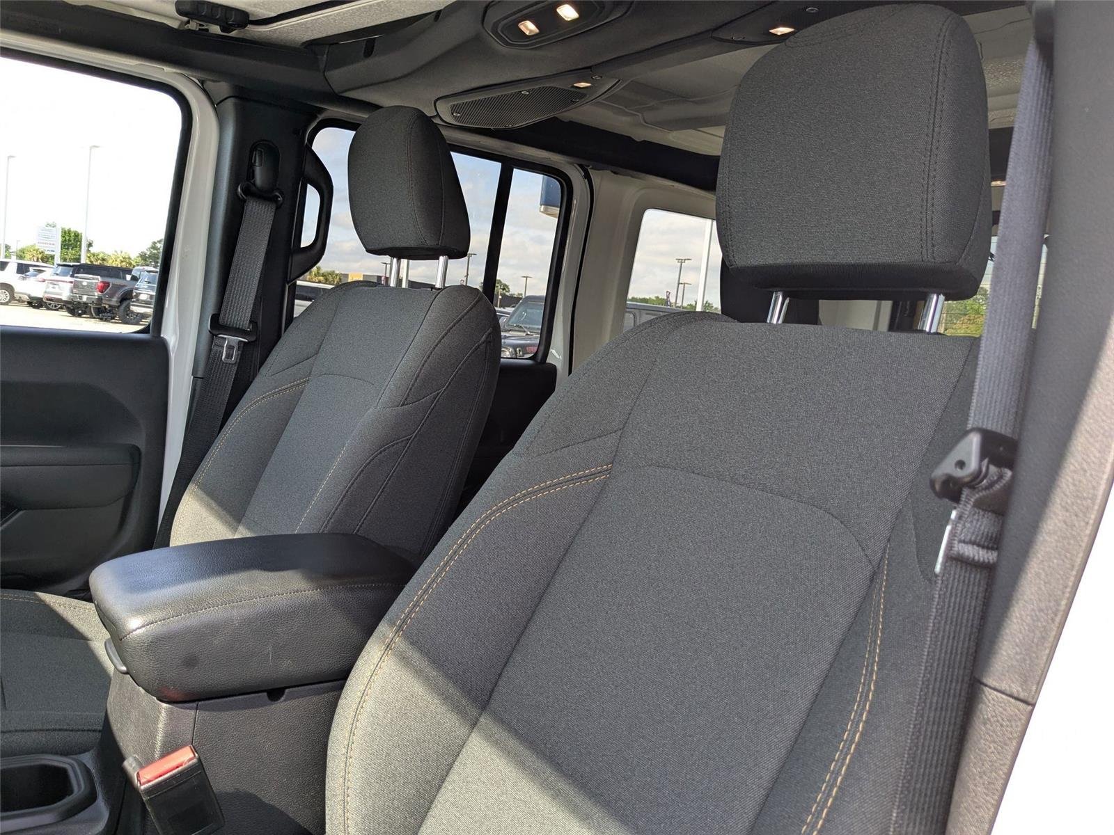 Used 2024 Bright White Clearcoat Jeep Sport S image 13