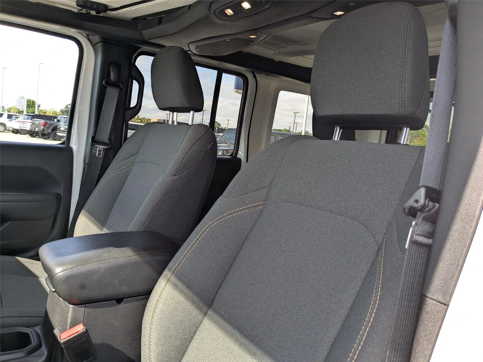 Used 2024 Bright White Clearcoat Jeep Sport S image 13