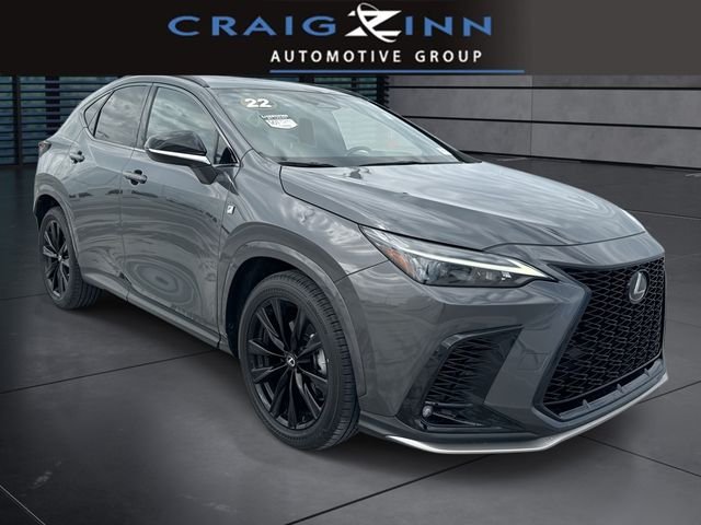 Certified Used 2022 Gray Lexus 350 F SPORT Handling image 1