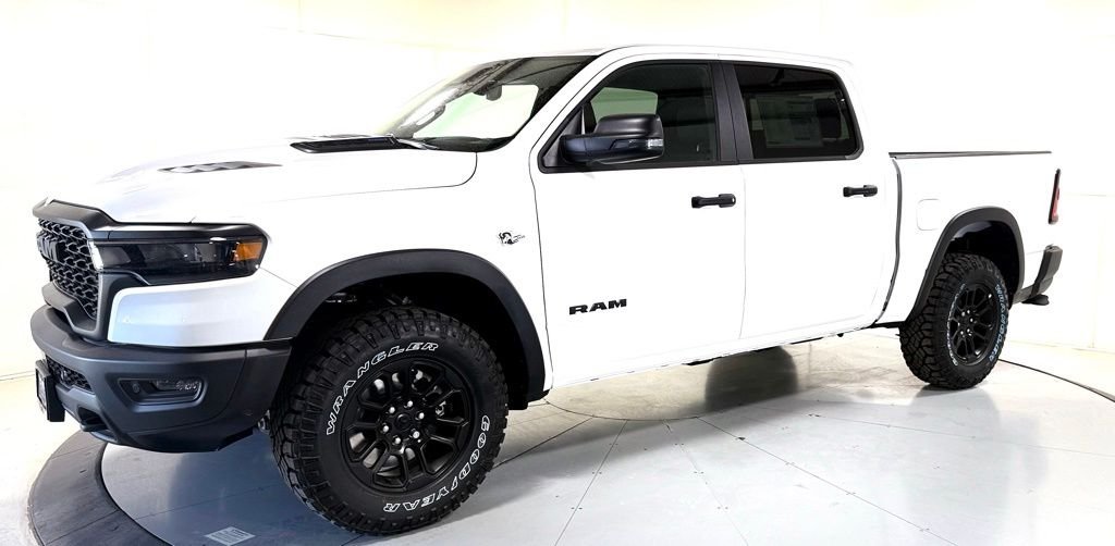 New 2026 Bright White Clear-Coat Exterior Paint RAM Rebel image 8