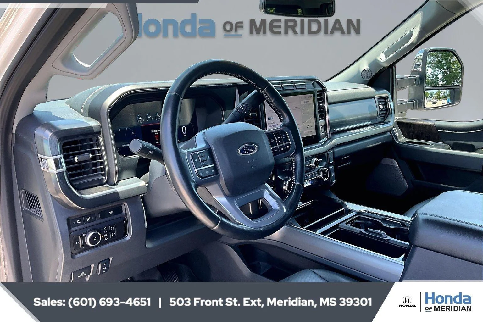 Used 2024 Star White Metallic Tri-Coat Ford LARIAT image 12