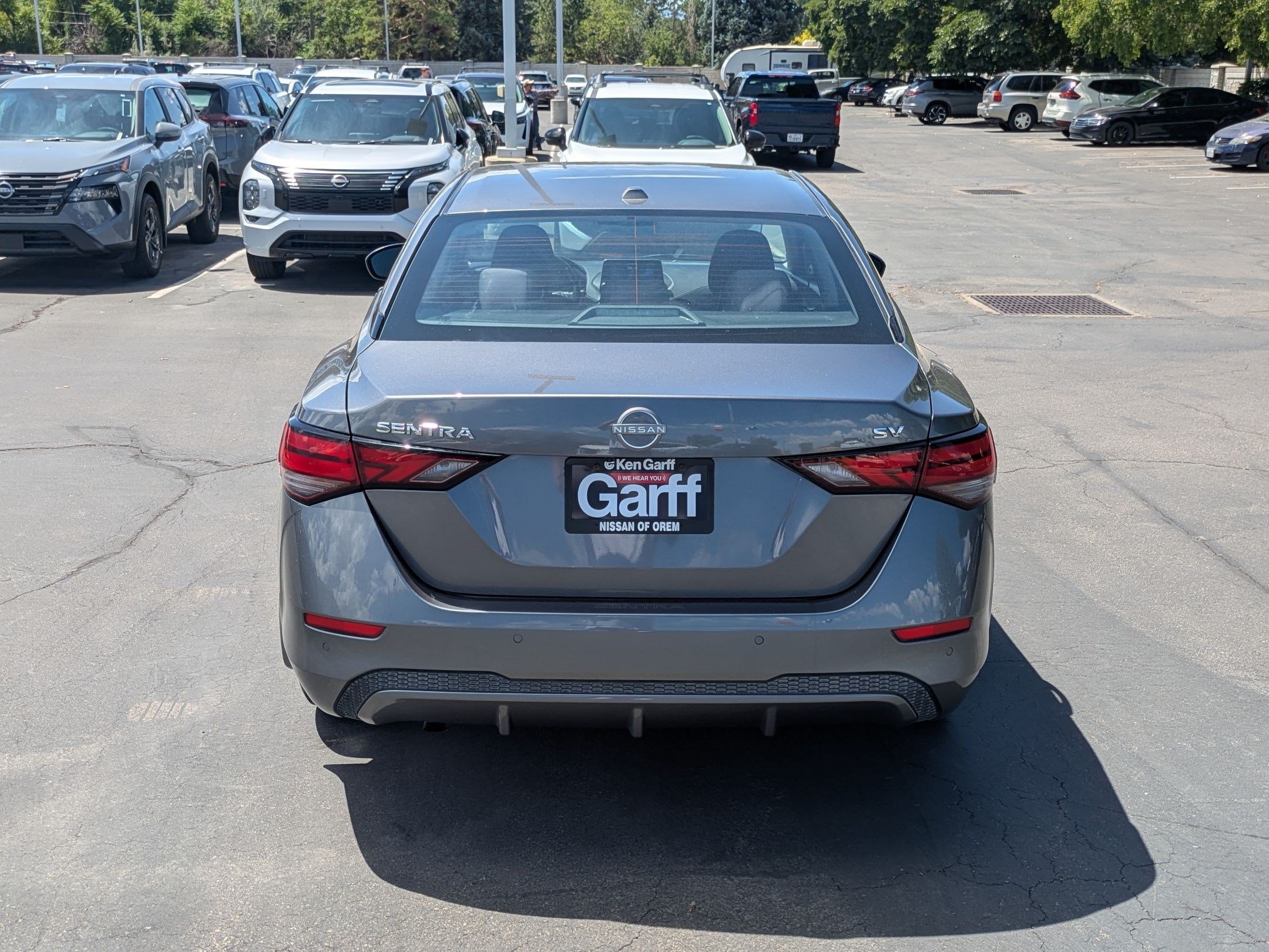Used 2024 Gun Metallic Nissan SV image 4