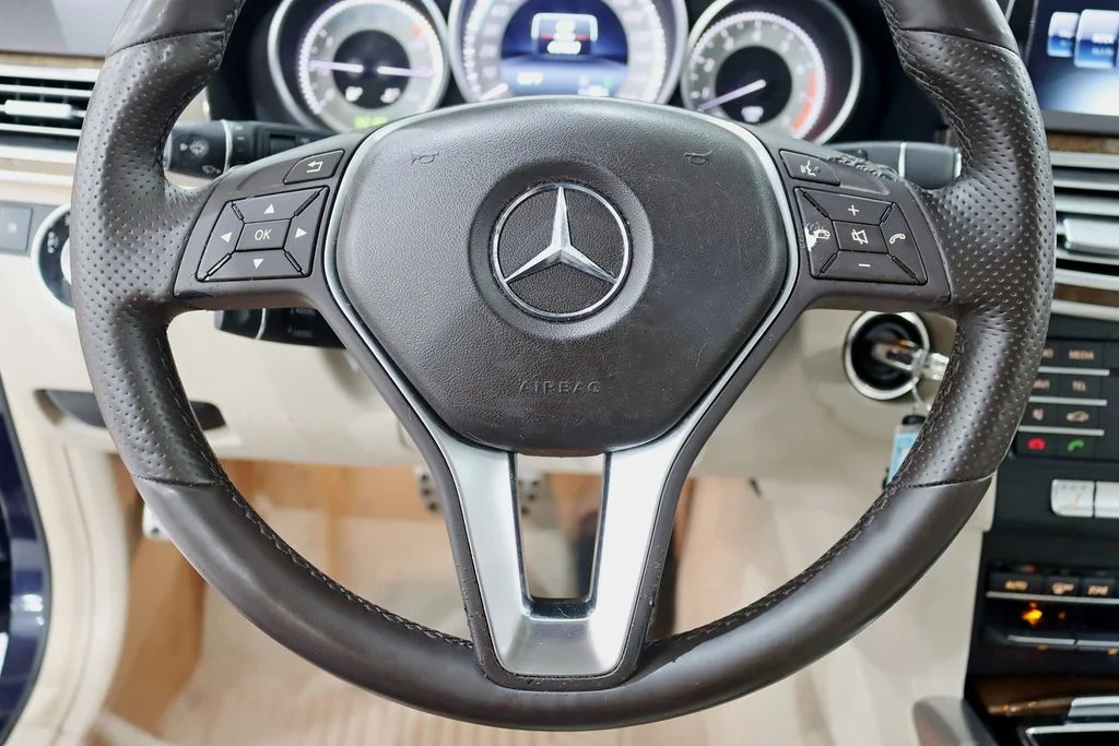 Used 2016 Blue Mercedes-Benz E 350 image 13