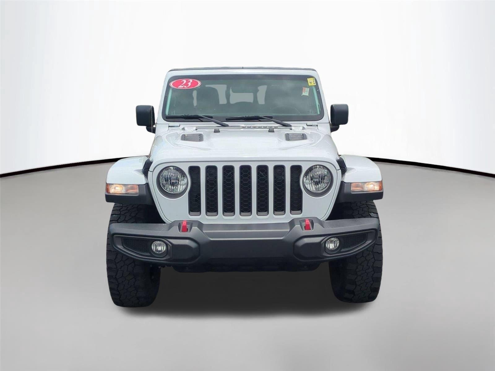 Used 2023 Bright White Clearcoat Jeep Rubicon image 8