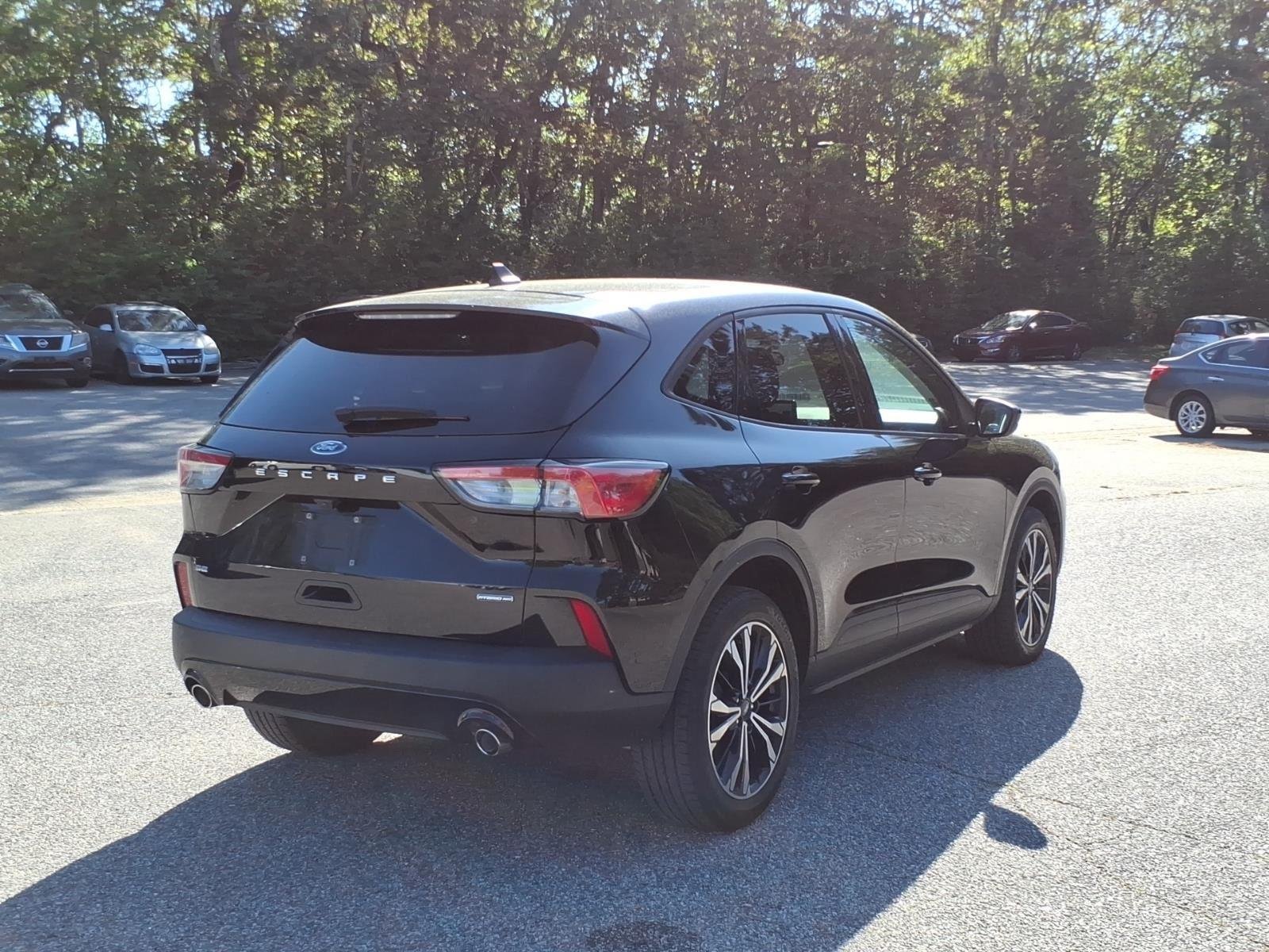 Used 2021 Agate Black Metallic Ford SE Hybrid image 7