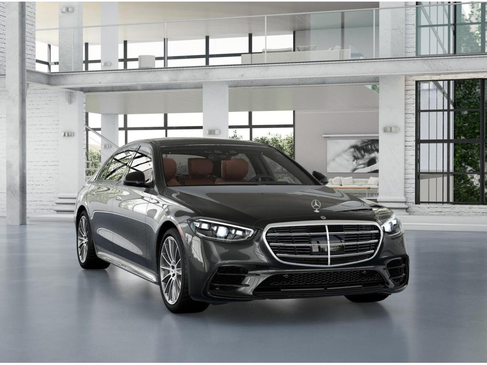 New 2026 Graphite Grey Metallic Mercedes-Benz S 580 4D Sedan 4MATIC® image 10