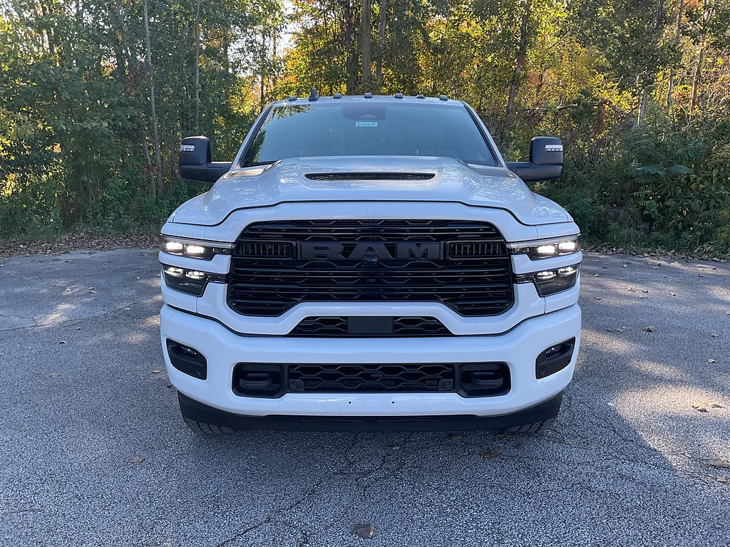 New 2027 Bright White Clear-Coat Exterior Paint RAM Laramie image 2