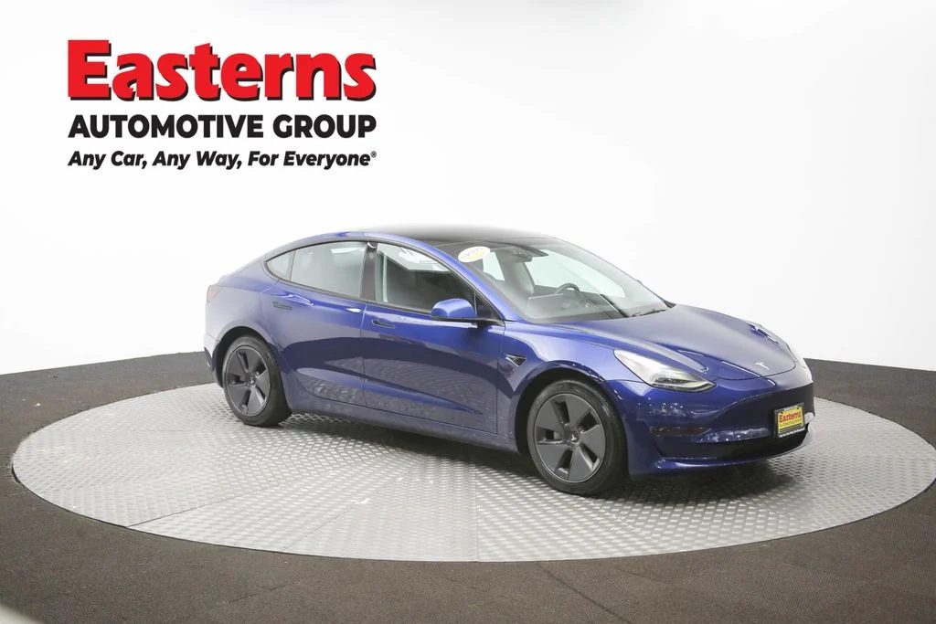 Used 2022 Blue Tesla Long Range image 46