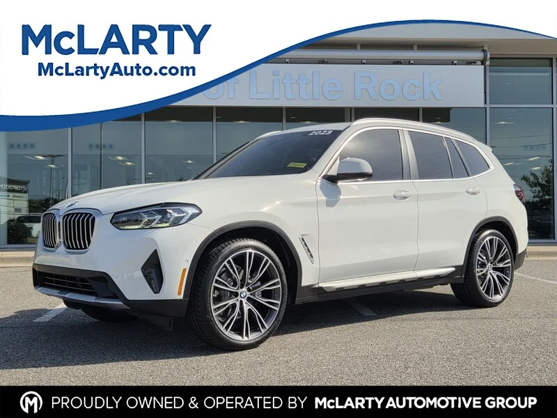 Used 2023 Alpine White BMW XDRIVE30I SPORTS ACTIVITY VEHICLE image 1