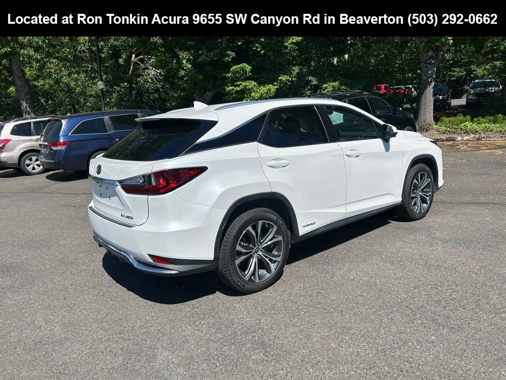 Used 2021 Eminent White Pearl Lexus 450h image 4