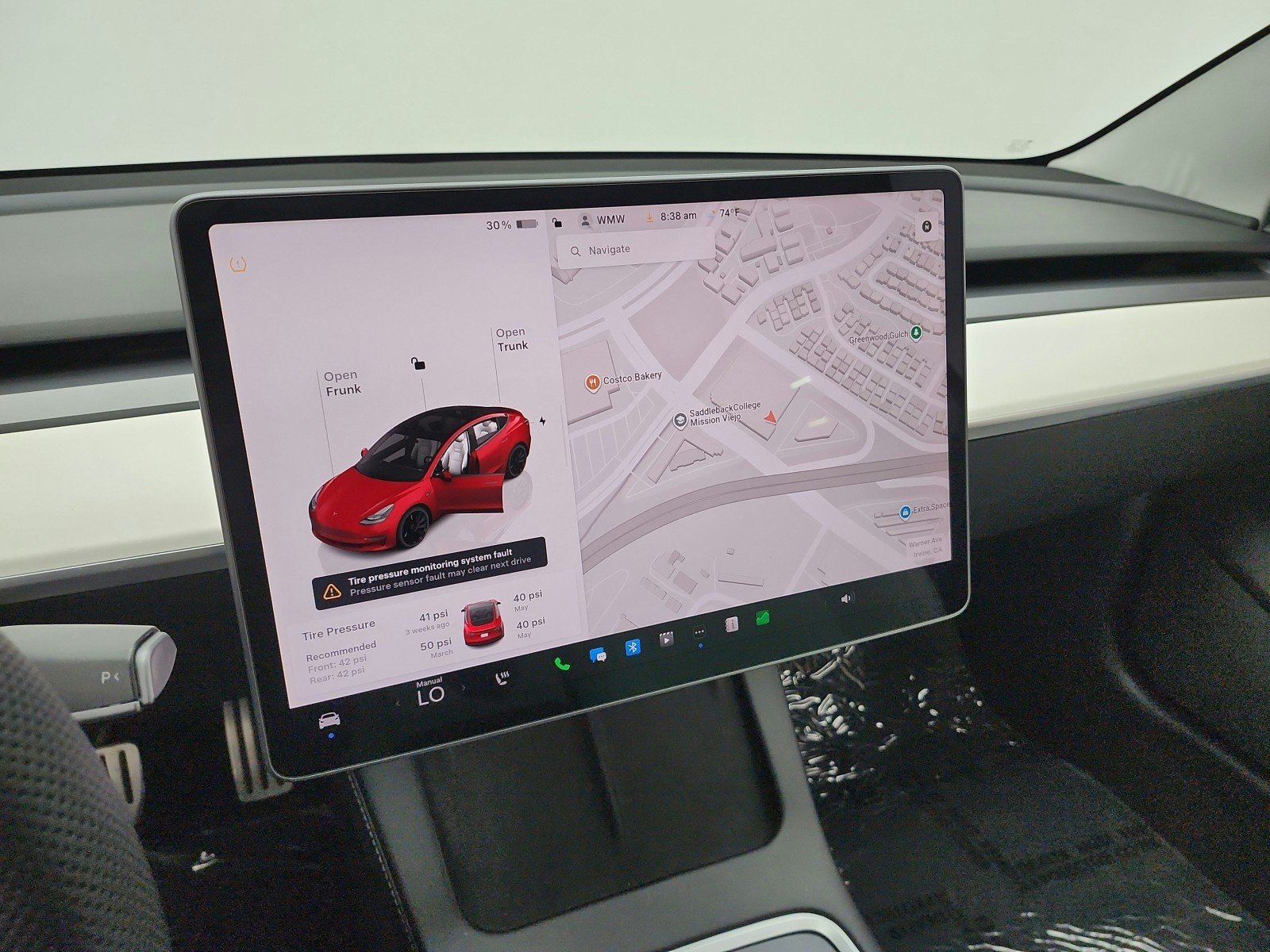 Used 2022 Red Multi-Coat Tesla Performance AWD image 18
