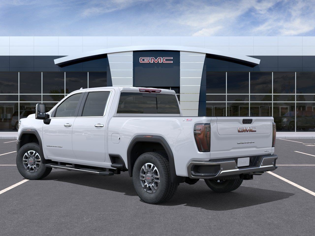 New 2026 Summit White GMC SLT image 3
