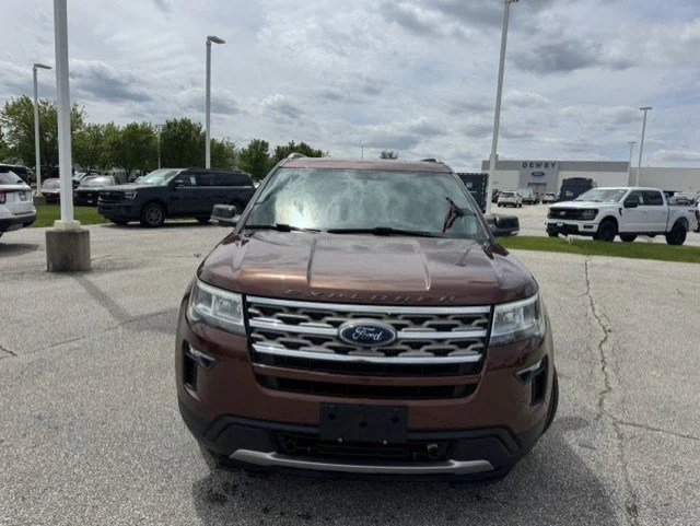 Certified 2018 Ford Explorer XLT with VIN 1FM5K7D80JGA19306 for sale in Ankeny, IA
