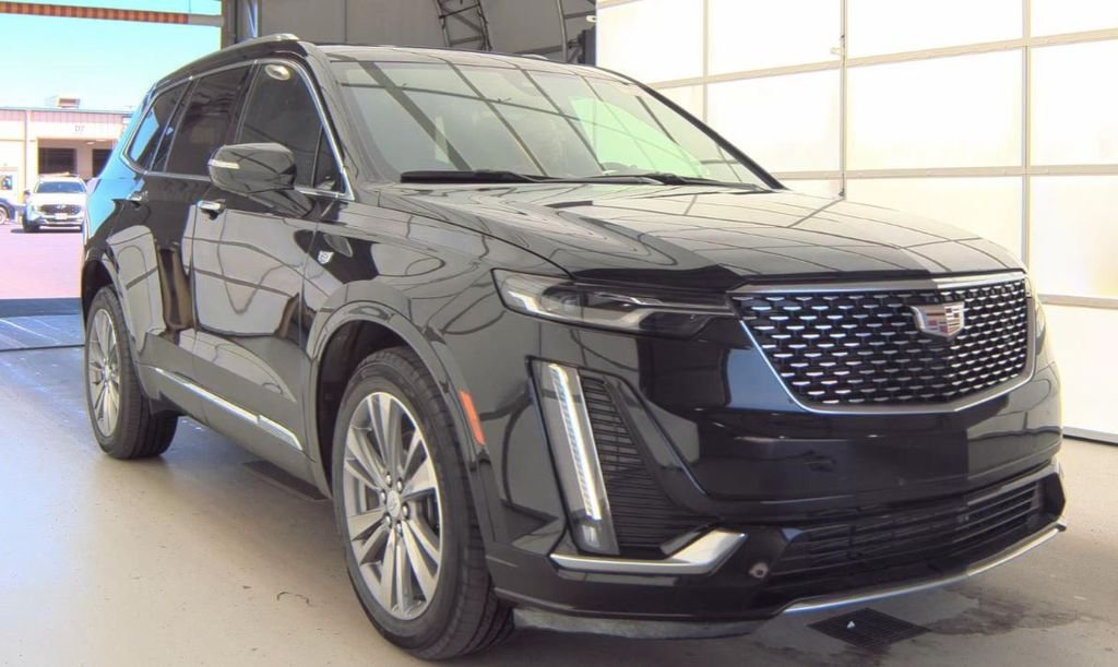 Used 2024 Black Cadillac Premium Luxury image 2