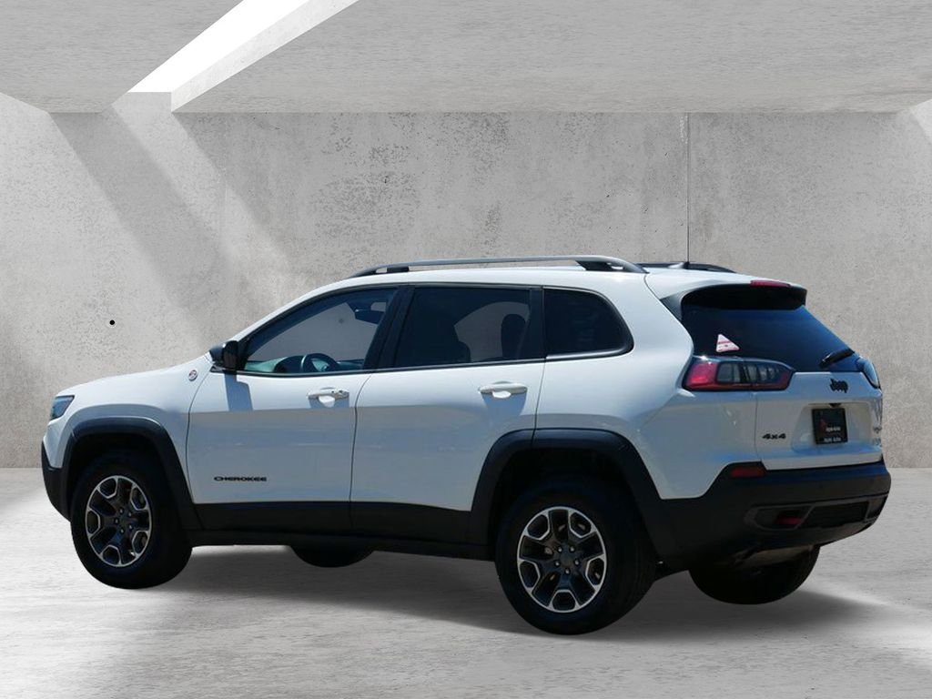 Certified Used 2020 White Jeep Trailhawk image 4