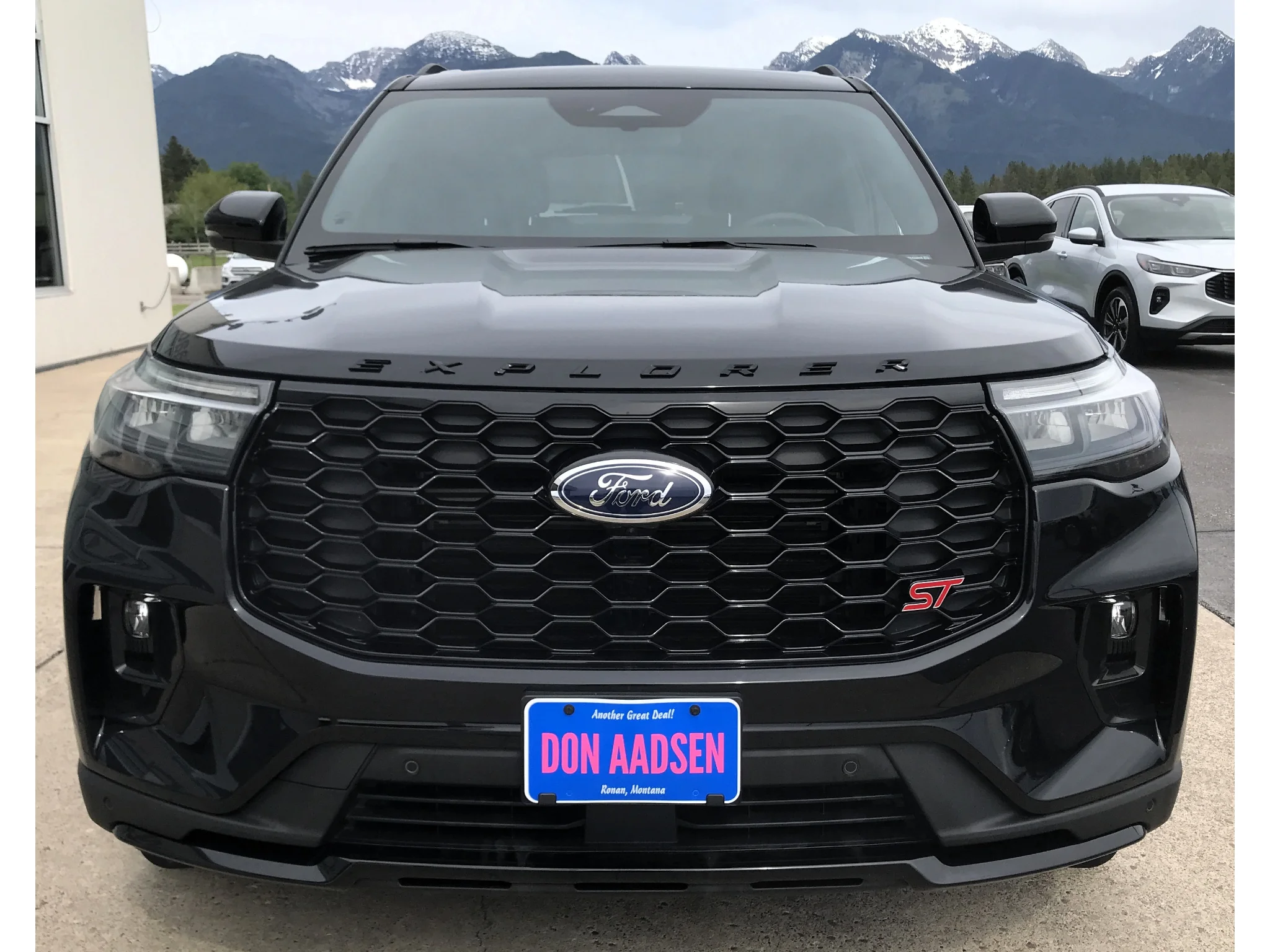 Certified Used 2025 Agate Black Metallic Ford ST image 2
