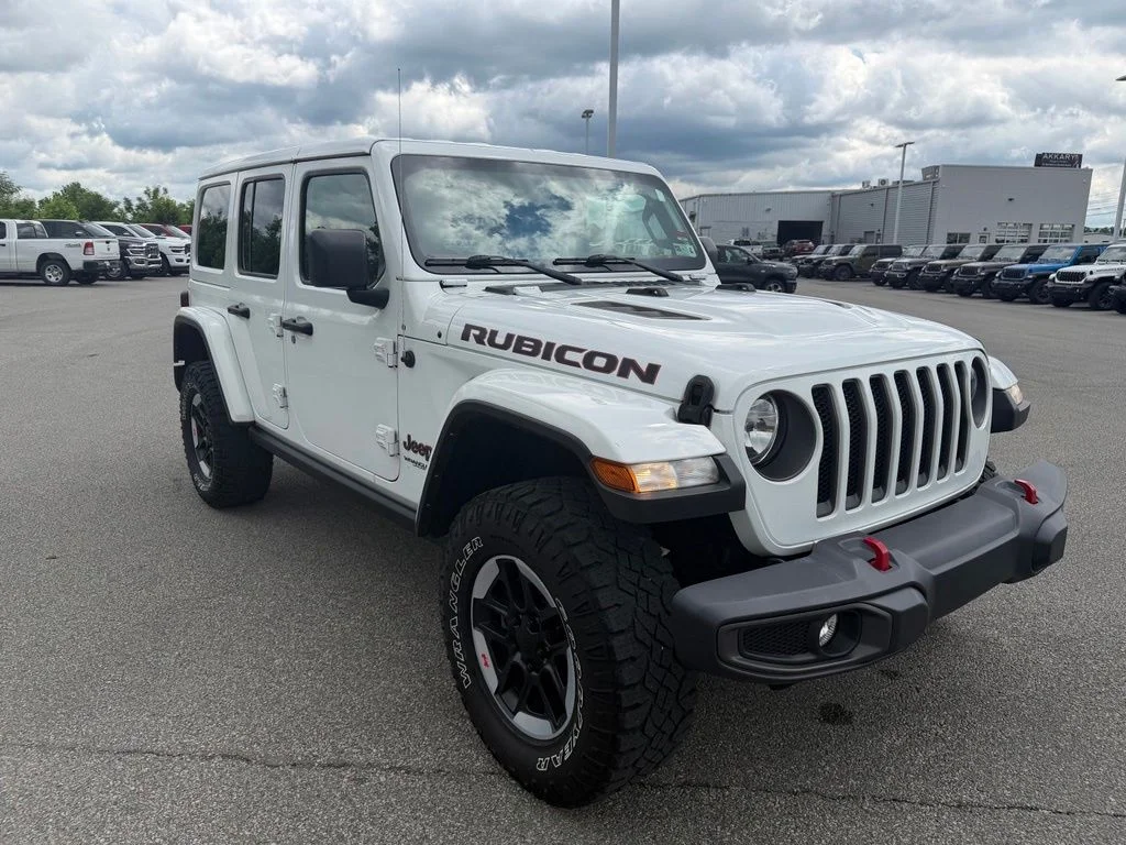 Certified Used 2022 White Jeep Unlimited Rubicon image 7