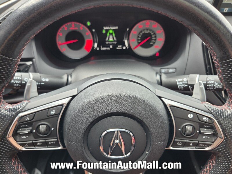 Used 2022 Platinum White Pearl Acura SH-AWD A-SPEC ADV image 21