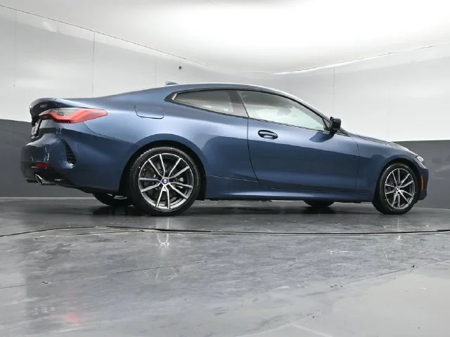 Certified Used 2021 Arctic Race Blue Metallic BMW 430i xDrive image 39