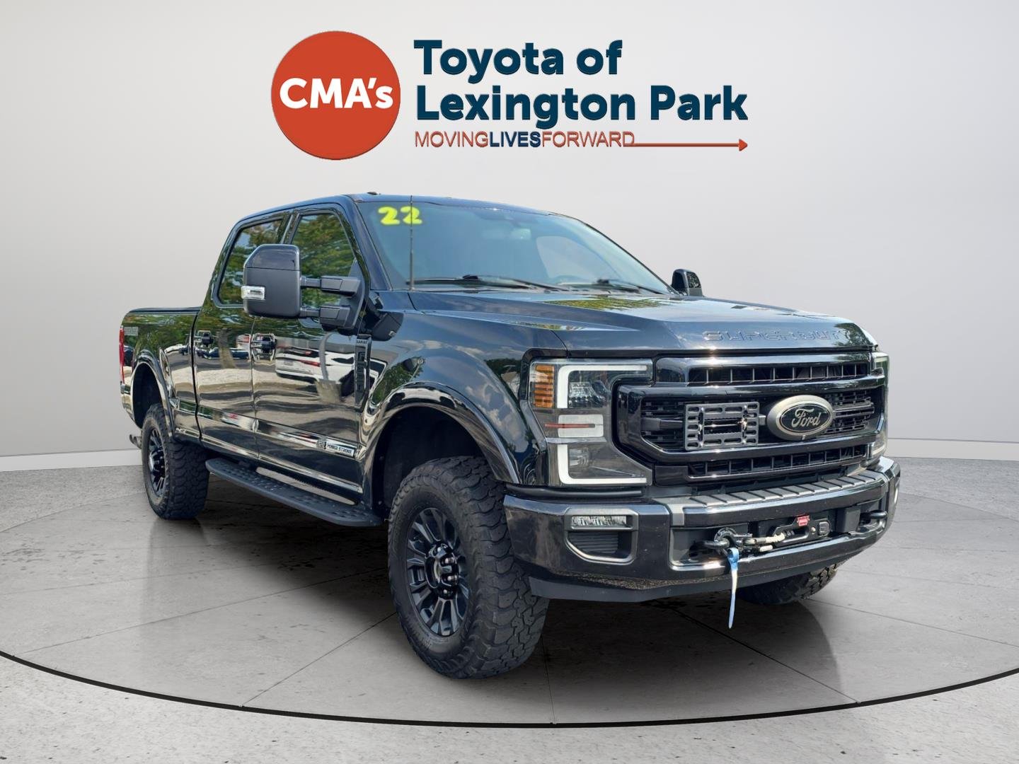 Used 2022 Agate Black Ford Lariat image 1