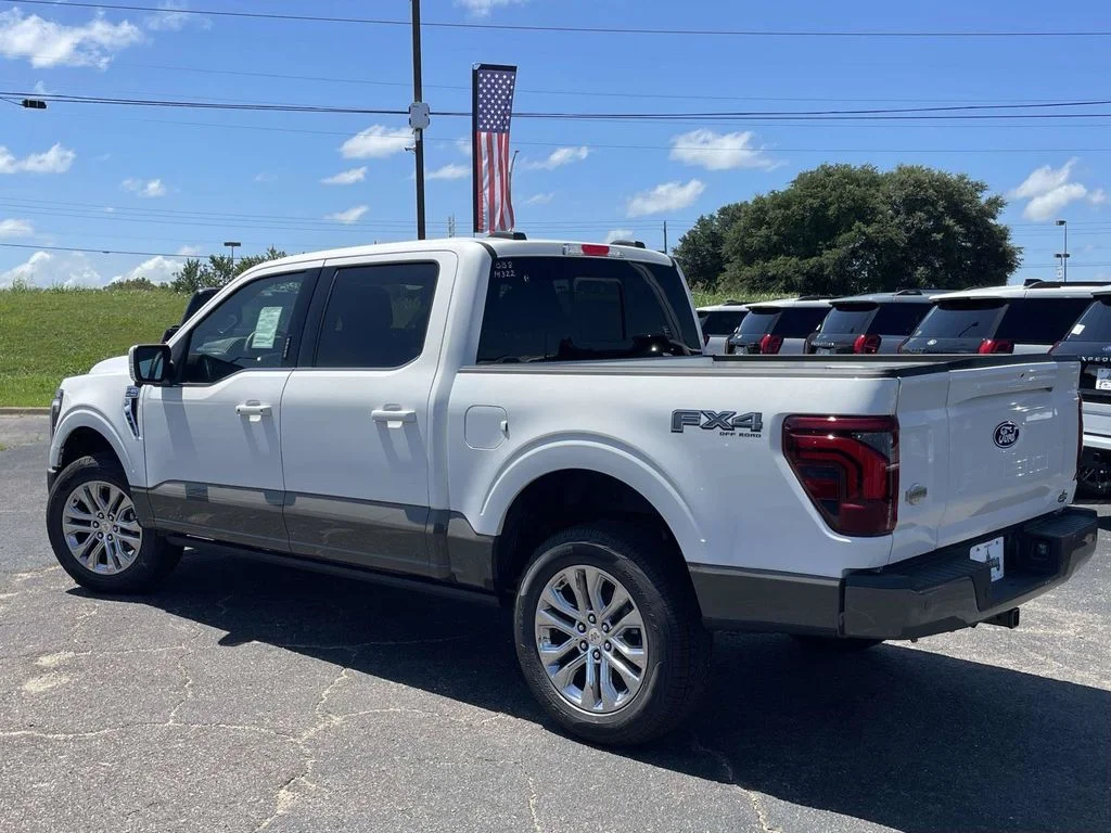 New 2026 Star White Metallic Tri-Coat Ford King Ranch image 5