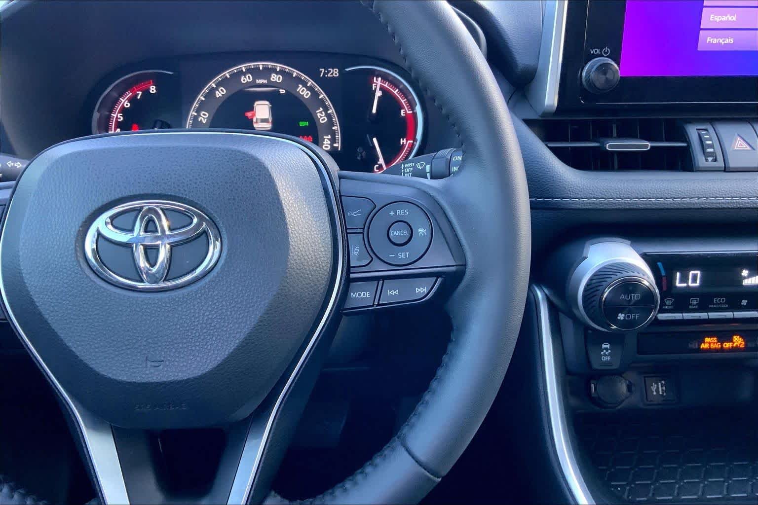 Used 2025 Midnight Black Metallic Toyota XLE Premium image 24