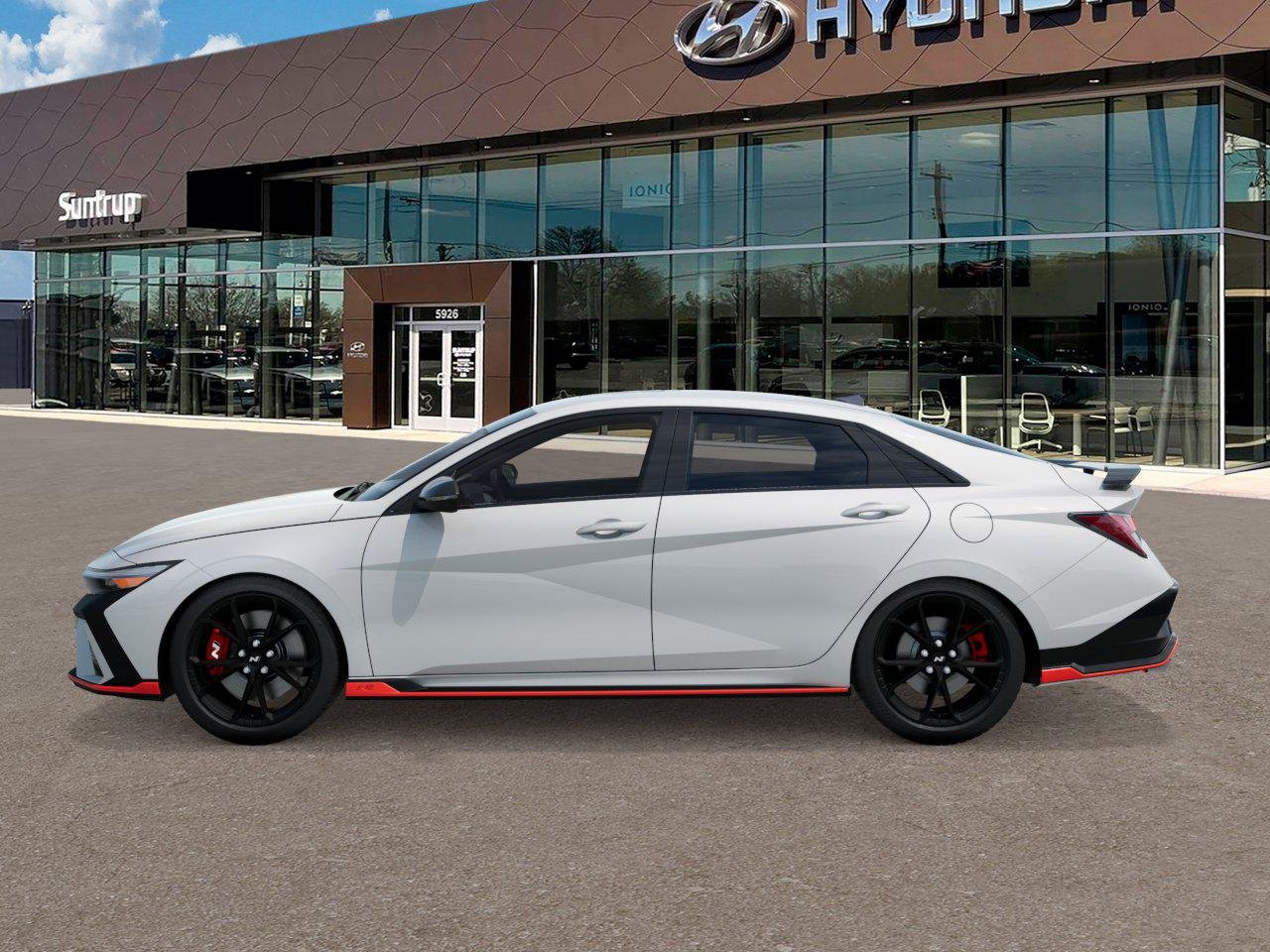 New 2026 Atlas White Hyundai Sedan image 3