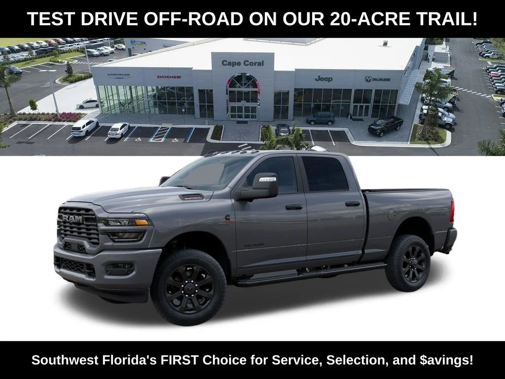 New 2026 Ceramic Gray Clear-Coat Exterior Paint RAM Big Horn image 2