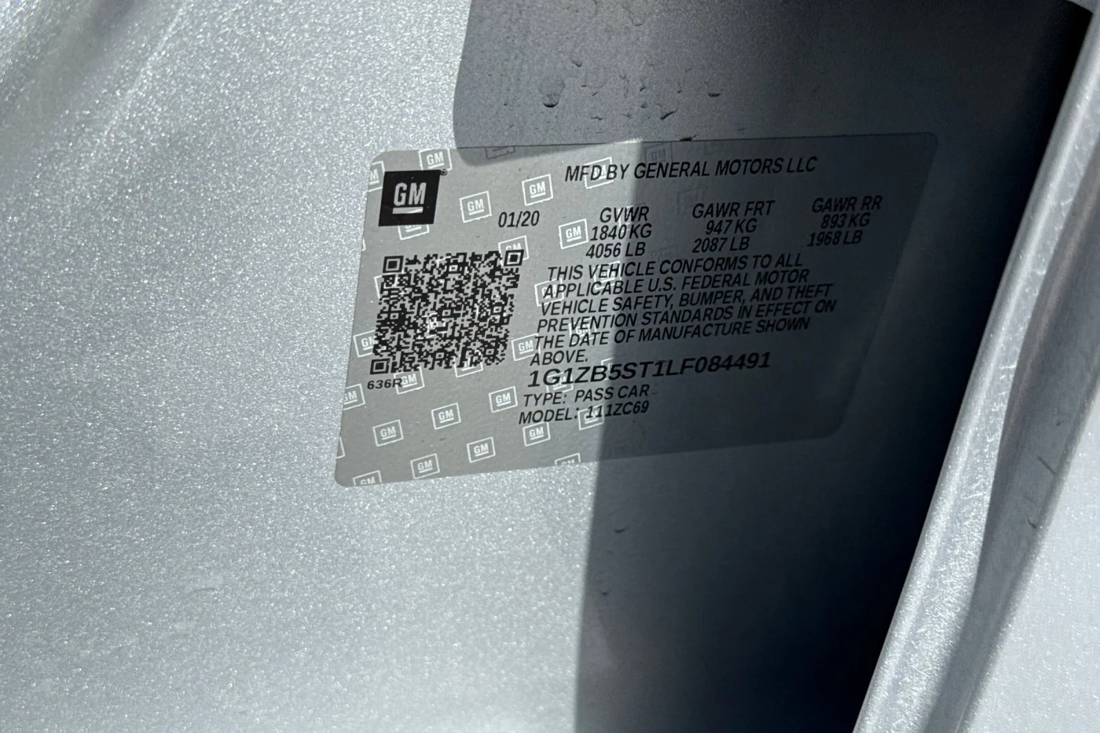 Used 2020 Silver Ice Metallic Chevrolet LS image 26