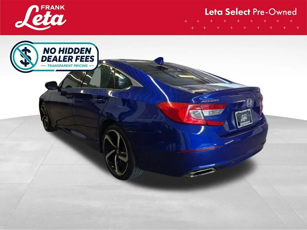 Certified Used 2018 Blue Honda Sport image 4