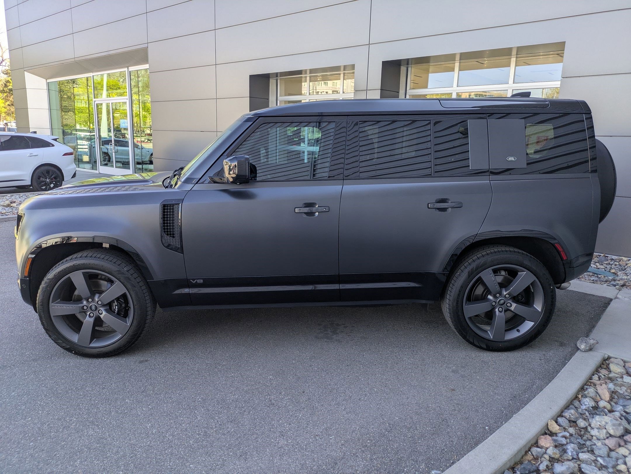 Used 2024 Gray Land Rover 110 P525 Carpathian Edition image 8