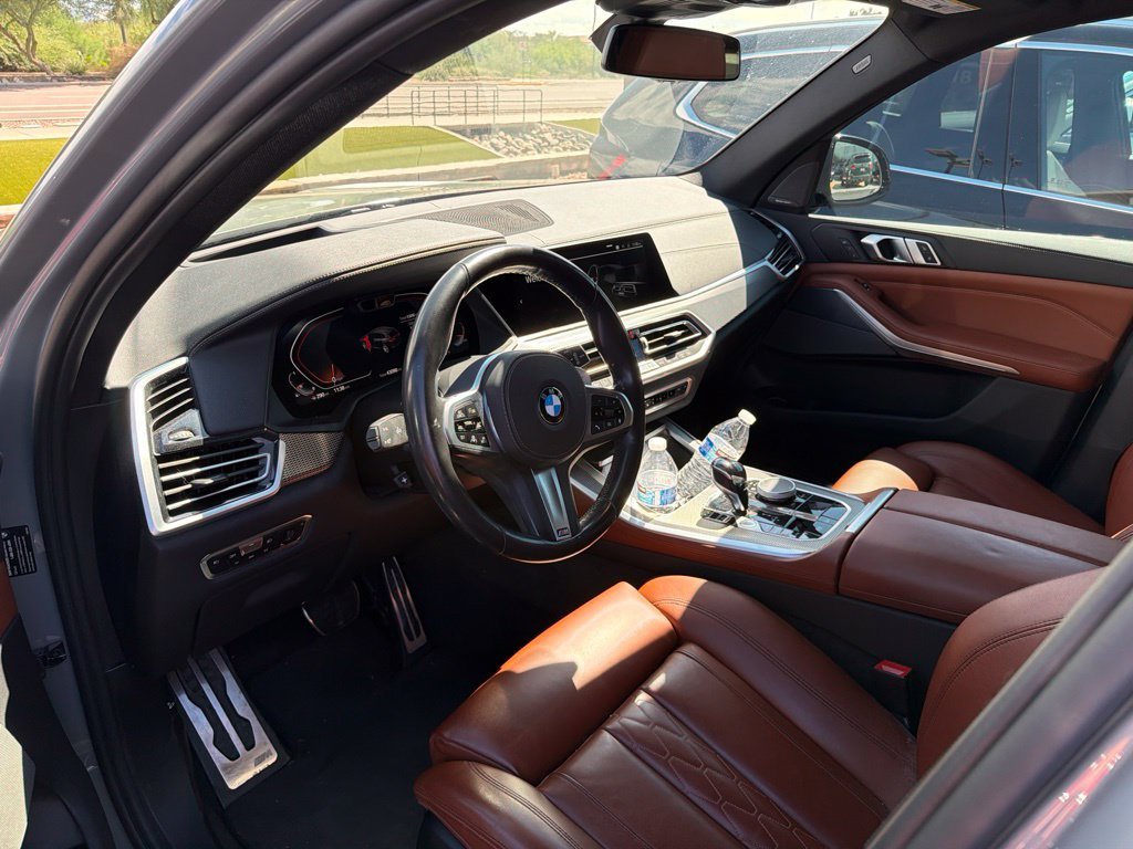 Used 2021 Lime Rock Gray BMW xDrive40i image 9