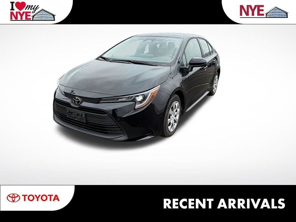 Used 2025 Black Toyota LE image 1