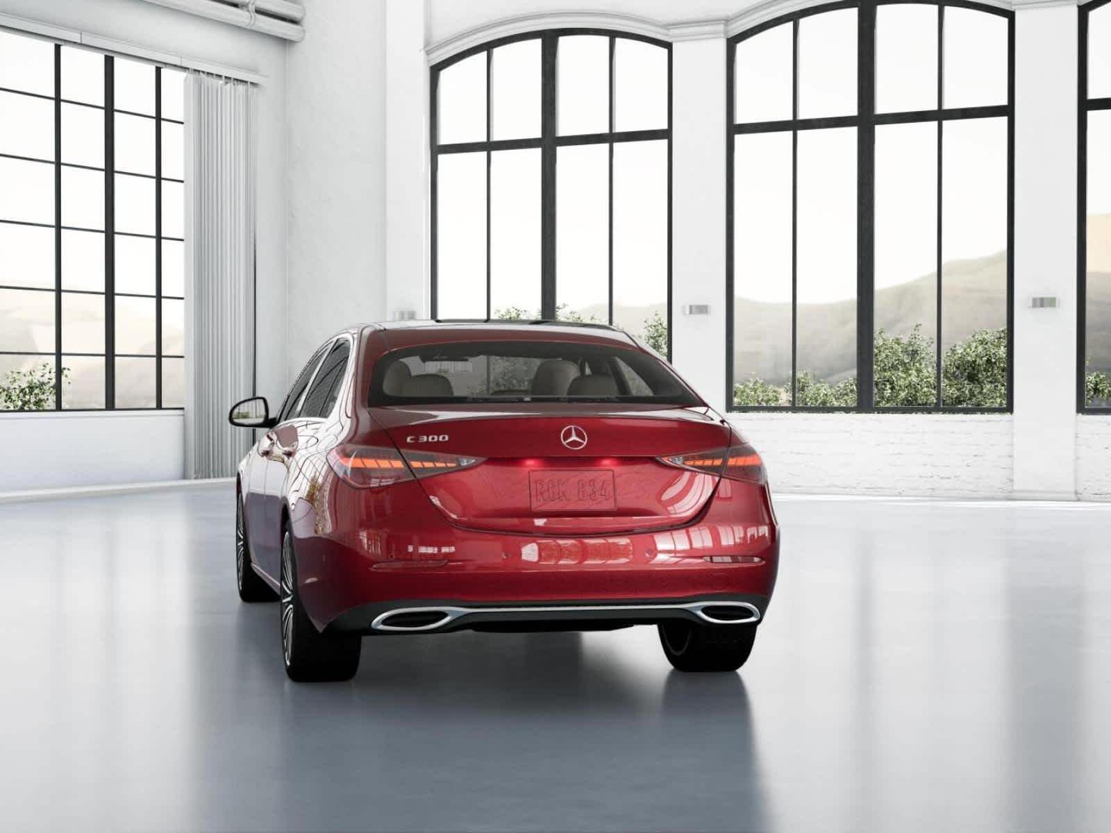 New 2026 MANUFAKTUR Patagonia Red Metallic Mercedes-Benz C 300 image 25