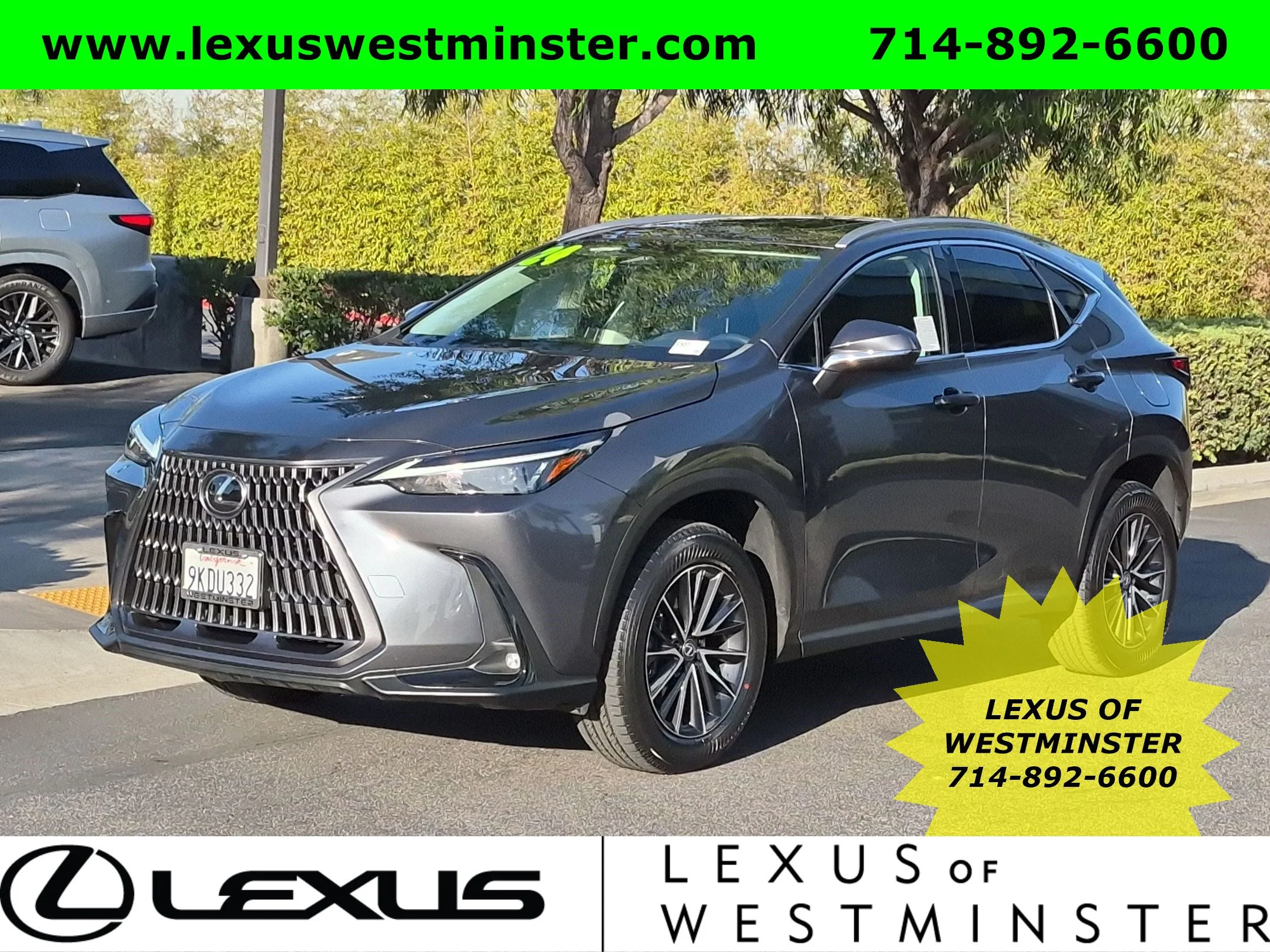 L/Certified 2024 Lexus NX NX 250 Sport Utility in Westminster