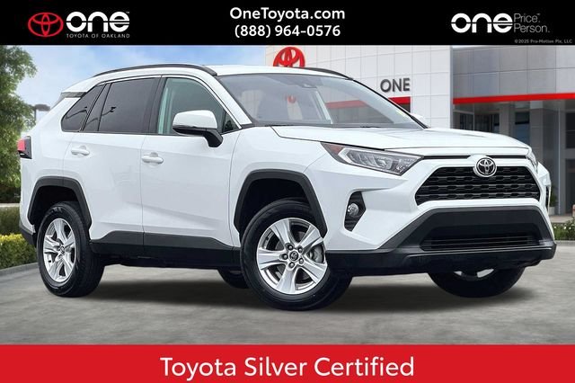 Used 2021 White Toyota XLE image 1