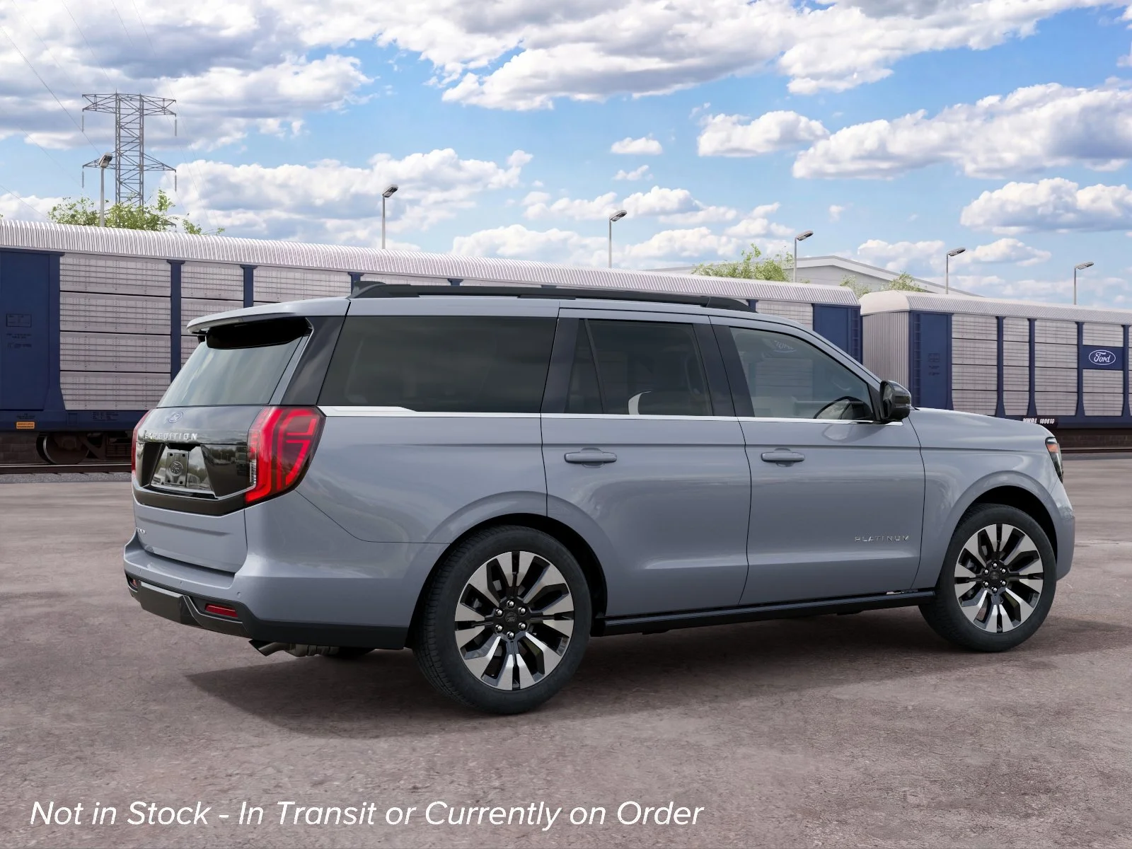 New 2027 Glacier Gray Metallic Tri-Coat Ford Platinum image 6