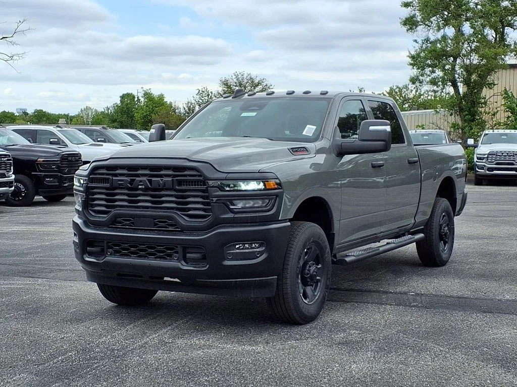 New 2026 Ceramic Gray Clear-Coat Exterior Paint RAM Tradesman image 2