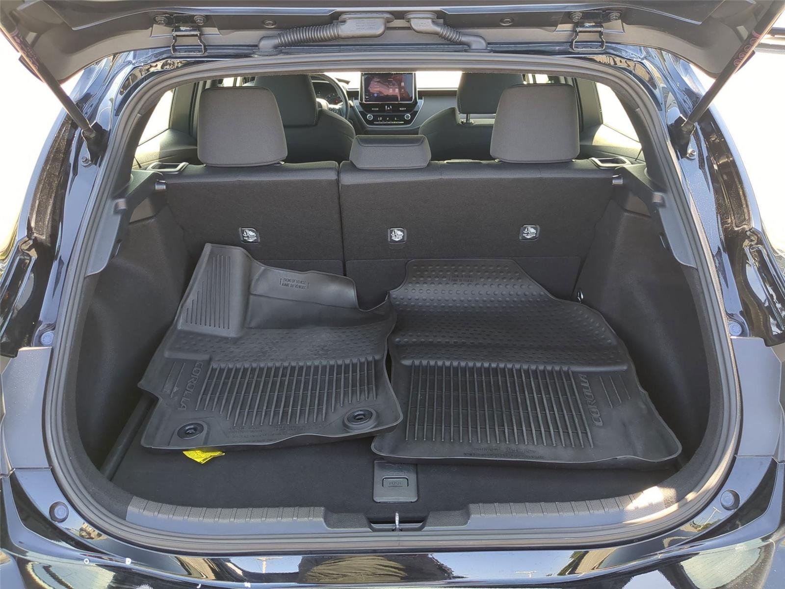 Used 2025 Midnight Black Metallic Toyota SE image 29