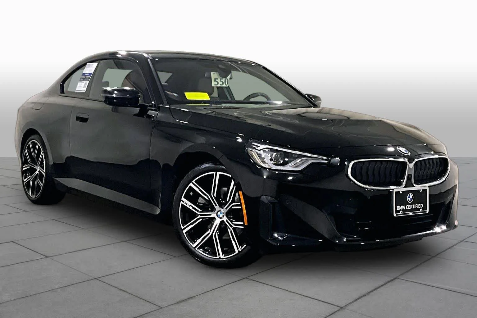 Certified Used 2023 Jet Black BMW 230i xDrive image 2
