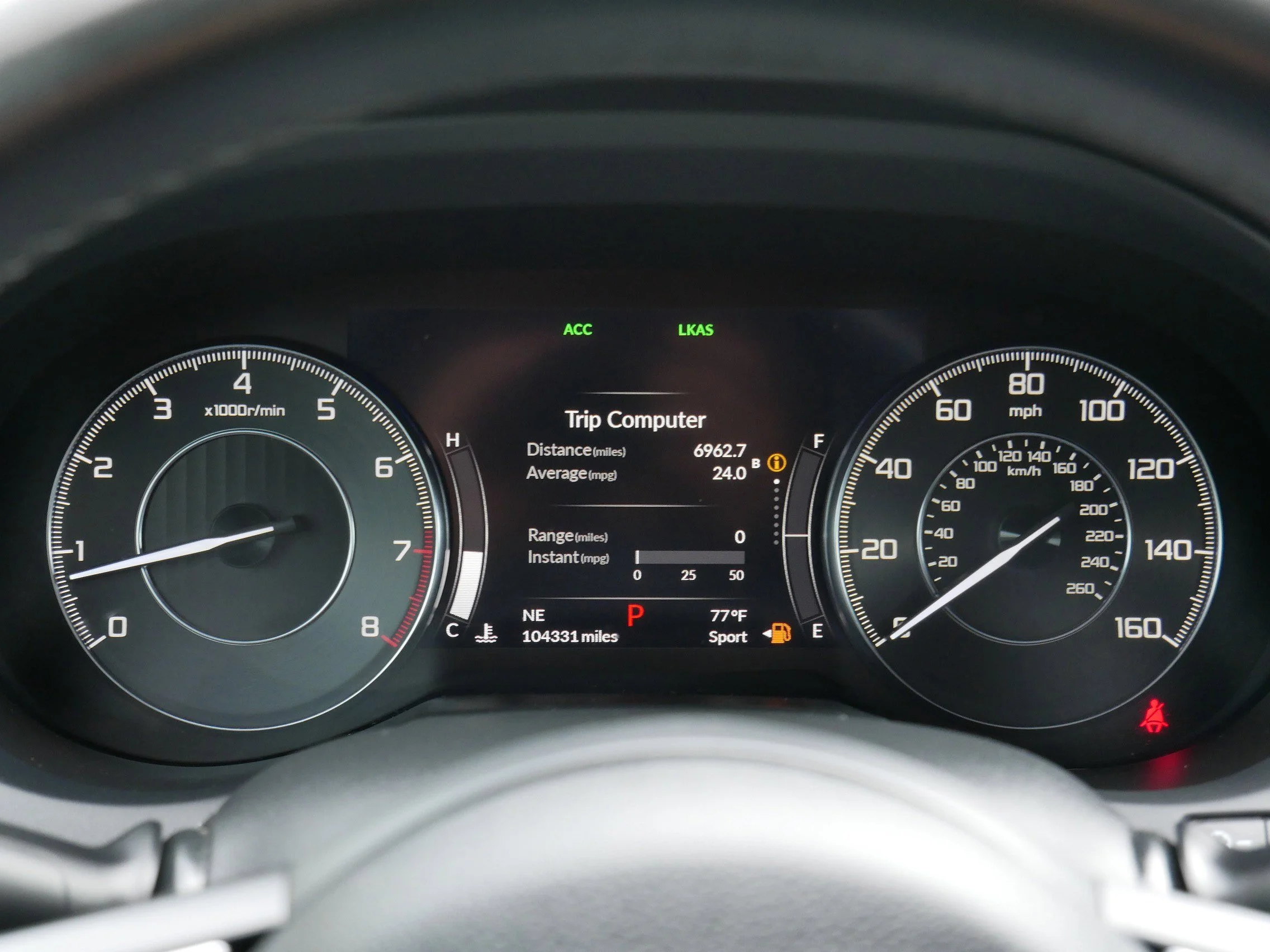 Used 2020 Platinum White Pearl Acura w/Technology Pkg image 21