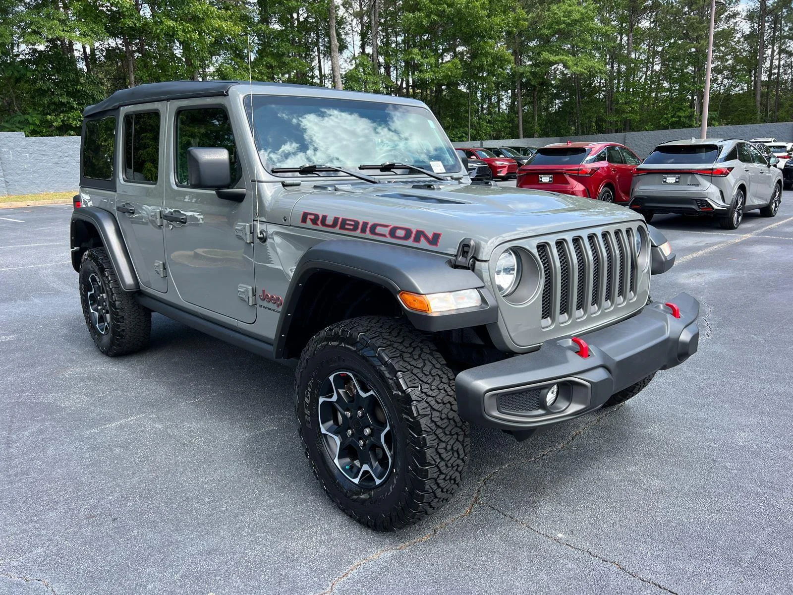 Used 2023 Sting-Gray Clearcoat Jeep Rubicon image 4